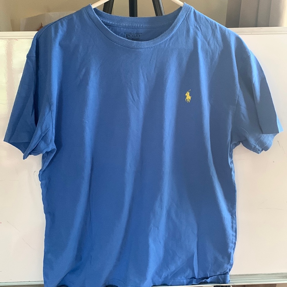 ⭐️BOGO⭐️ Mens Medium Blue Polo Ralph Lauren Classic T-Shirt